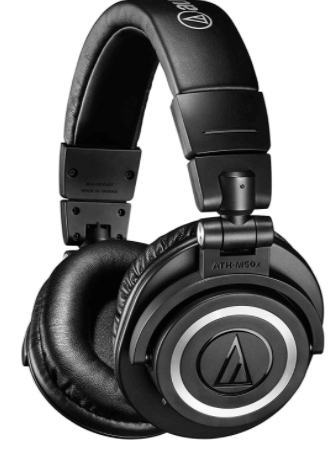 Audio-Technica ATH-M50xBT: (Best Headset for Virtual Meetings With Stellar Battery Life)