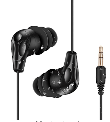 AGPTEK IPX8 Waterproof in-Ear Earphones: (Pocket Friendly Waterproof Earbuds for Swimming)